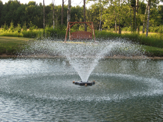 3/4 HP Kasco Aerating Fountain, 115 volt