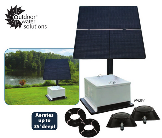 NIghtAir Battery Backup Solar Aeration System