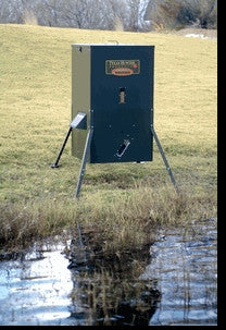 215 lb Fish Feeder with Adjustable Legs