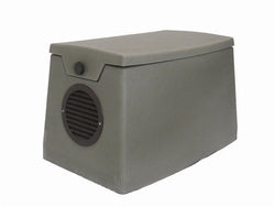 Weatherproof Poly Cabinet with 230 volt Fan