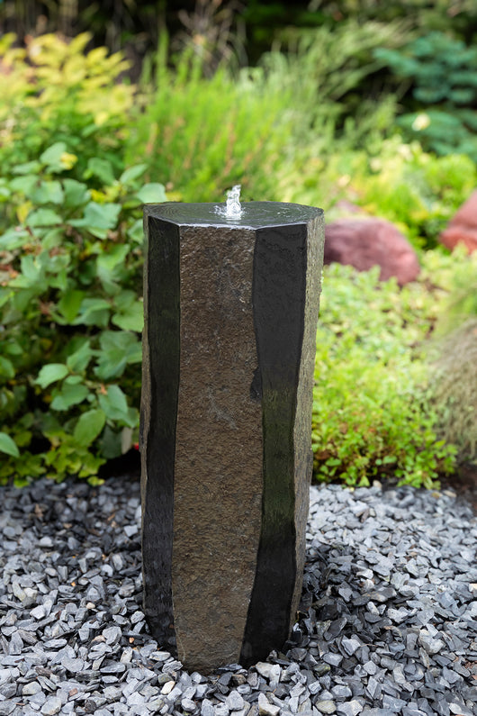 Tranquil Décor – Polished Side Basalt Fountain Complete Kit – 39
