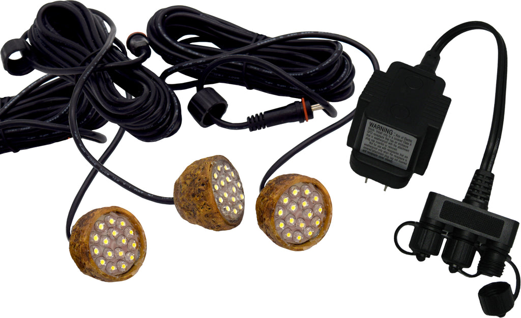 EasyPro® 3-Pack Compact LED Light Kit with 10 Watt Transformer