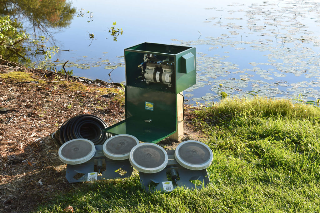 Sentinel Deluxe Aeration System – Complete PA65 System with Post Mount