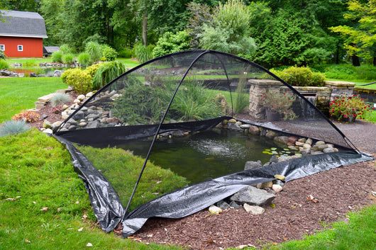Deluxe Pond Cover Tent – 13′ x 17′ with 12 anchors