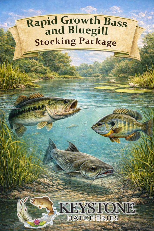 Rapid Growth Bass & Bluegill Stocking Package - WI & IL Sales Only