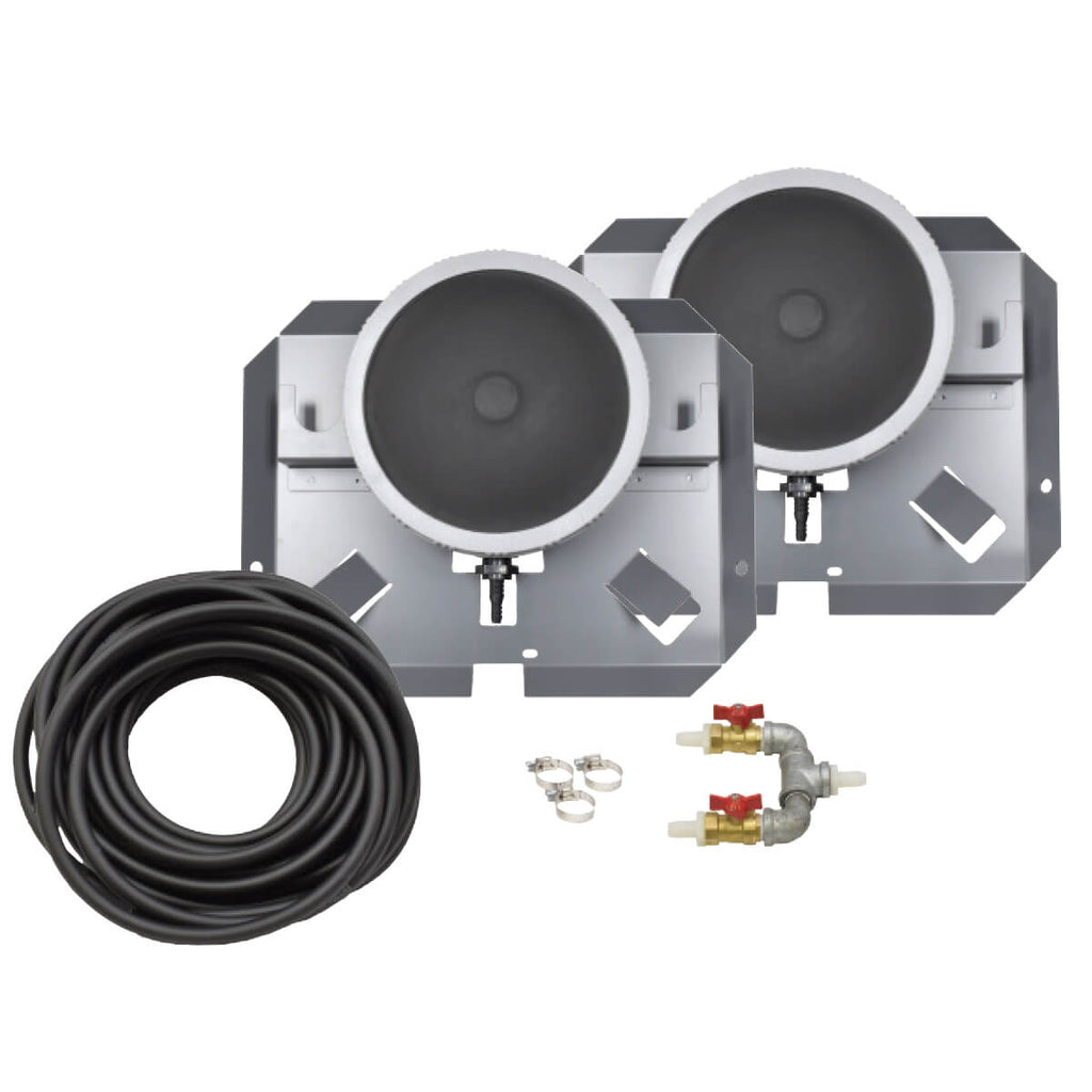 Qs1 Diffuser Riser Windmill Aeration Kit – Two QS1 Diffusers, 2 Way Valve and 50 ft Poly