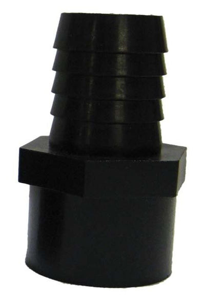Black Fitting 1/2" FPT x 3/4" Barb