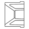 Reducer Bushing, 1-1/2x1-1/4