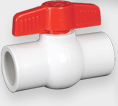 PVC Ball Valve, 1-1/2